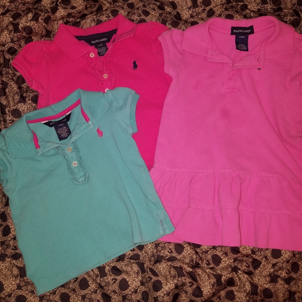 Set of 3 Ralph Lauren toddler girls items